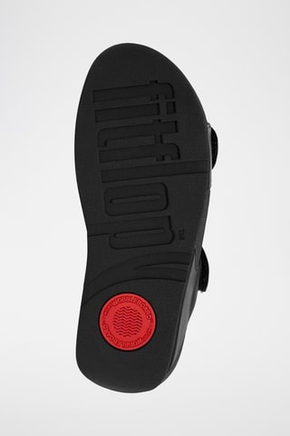Leren Muiltjes Lulu Leather Slides - Zwart