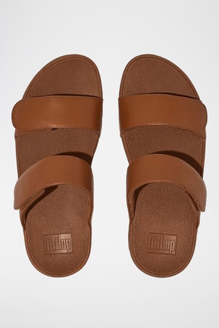 Leren Muiltjes Lulu Leather Slides - Bruin