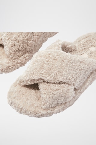Gevoerde muiltjes Iqushion - Beige