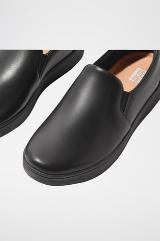 Slip-on en cuir Anatomicush - Noir