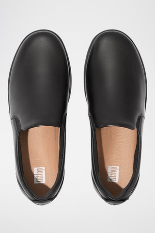 Slip-on en cuir Anatomicush - Noir