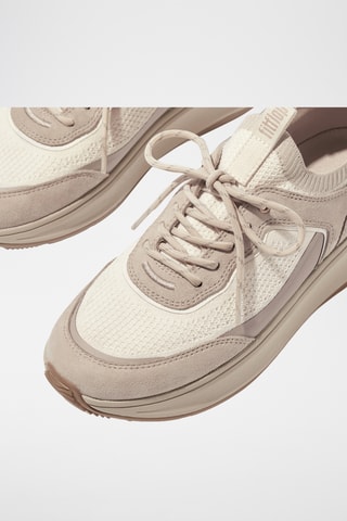 Nubuck Sneakers Microwobbleboard - Beige