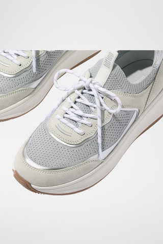 Nubuck Sneakers Microwobbleboard - Lichtgrijs