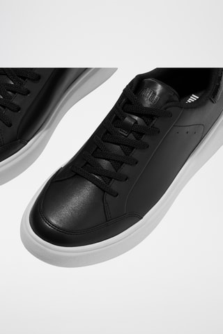 Baskets plateformes en cuir Anatomicush - Noir