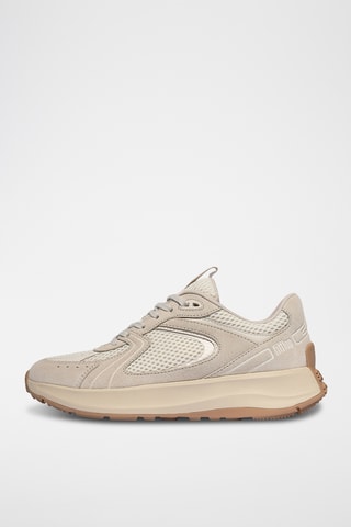 Nubuck Sneakers Microwobbleboard - Beige