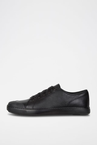 Baskets en cuir Daniel - Noir