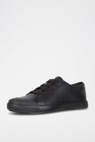 Baskets en cuir Daniel - Noir