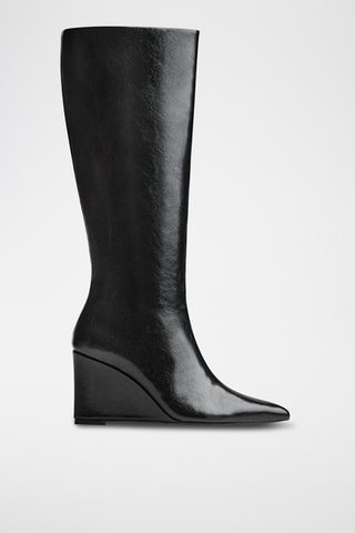 Bottes compensées - Noir