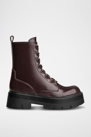 Bottines - Bordeaux