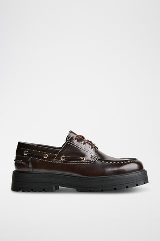 Chaussures bateau - Marron