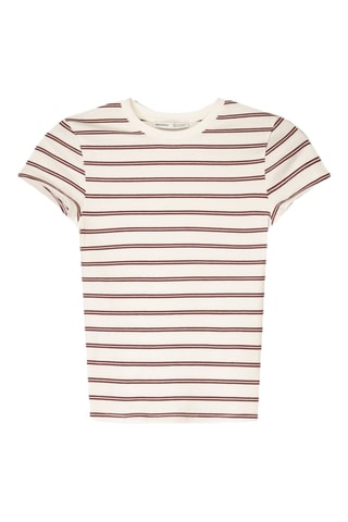 T-shirt - Blanc et rose