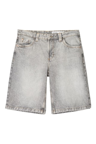 Bermuda en jean - Gris clair