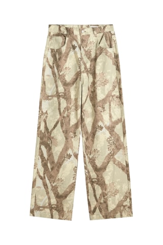Pantalon - Vert et marron