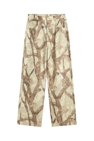 Pantalon - Vert et marron