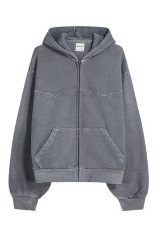 Sweat à capuche - Gris foncé