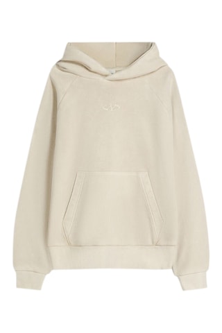 Sweat à capuche - Beige
