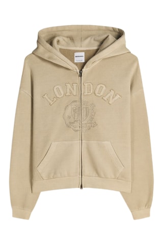 Sweat à capuche - Kaki