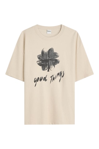 T-shirt - Beige clair