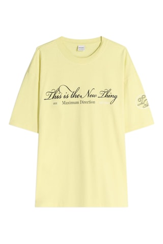 T-shirt - Jaune
