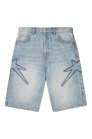 Short en jean - Bleu