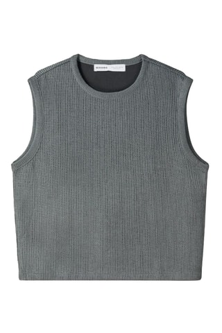 Pull sans manches - Gris foncé