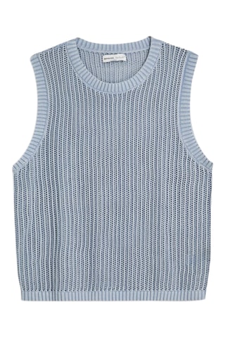 Pull sans manches - Bleu clair