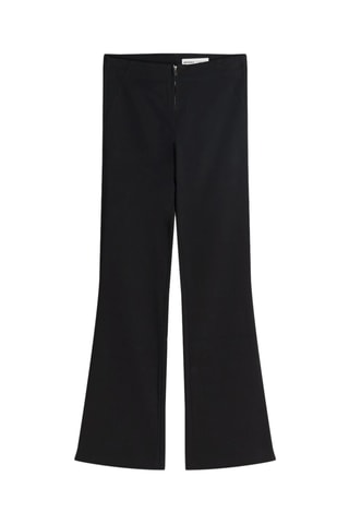 Pantalon taille haute - Noir