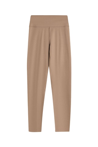 Pantalon taille haute - Beige