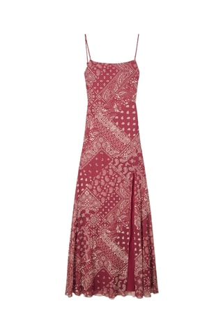 Robe longue - Bordeaux