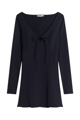 Robe droite - Bleu marine