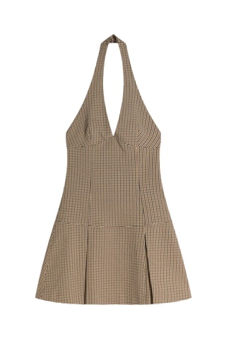 Robe trapèze - Beige