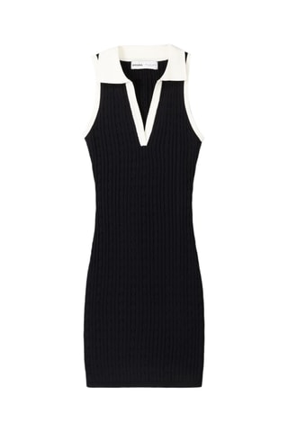 Robe polo - Noir