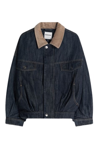 Veste en jean - Bleu marine