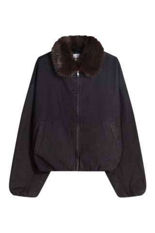 Veste en jean - Noir