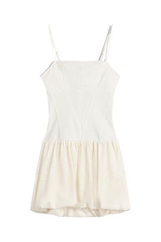 Robe boule - Ecru