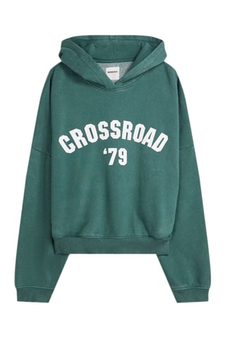 Sweat à capuche - Vert foncé