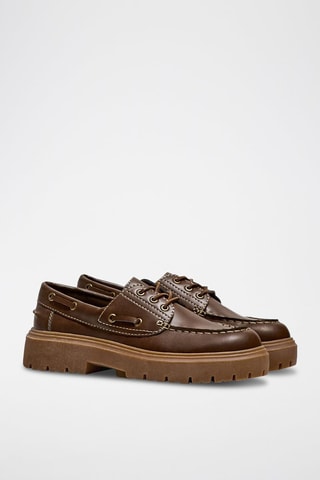 Chaussures bateau - Marron