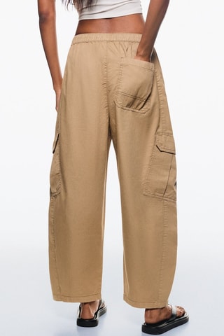 Pantalon cargo - Beige