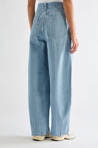 Jean wide legs - Bleu cobalt