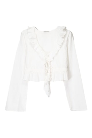 Crop top - Blanc
