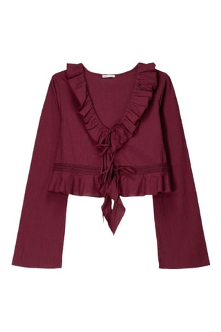 Crop top - Bordeaux