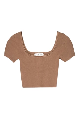 Crop top - Marron