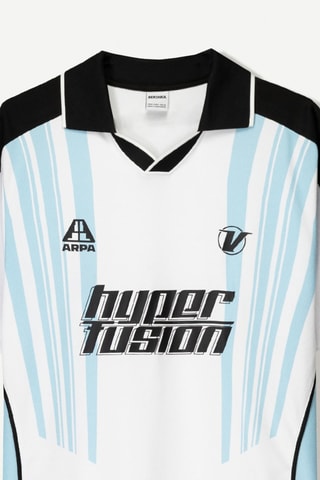 Maillot de football - Blanc et ciel