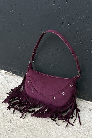 Sac porté épaule - Violet
