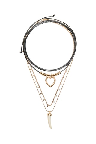 Collier - Noir et doré