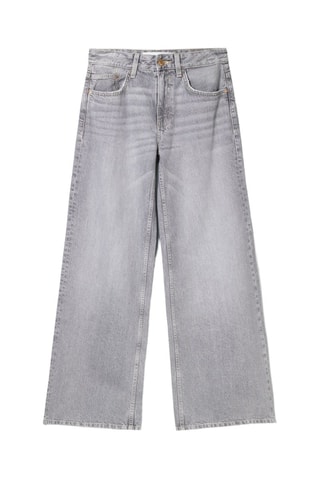 Jean wide legs - Gris clair