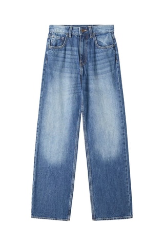 Jean wide legs - Bleu marine
