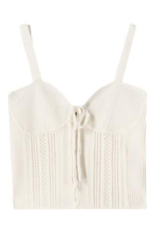 Crop top - Blanc