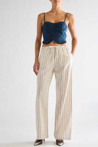 Crop top - Bleu marine