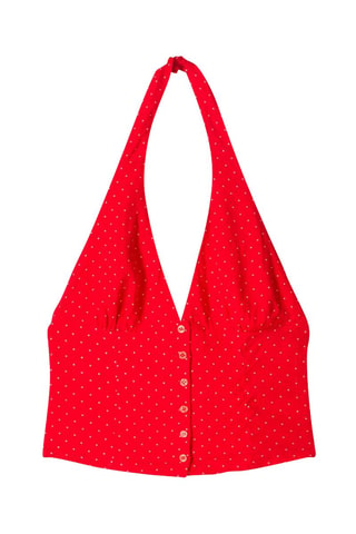 Crop top - Rouge